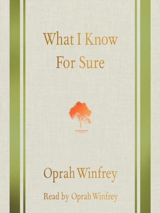 Cover image for What I Know for Sure